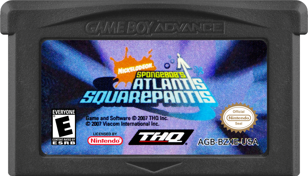 SpongeBob's Atlantis SquarePantis media 5 for GameBoy Advance
